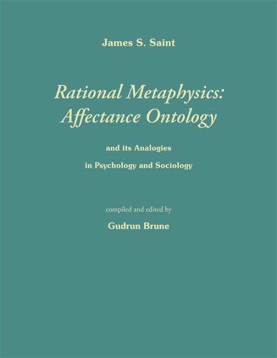 Cover for Saint · Rational Metaphysics: Affectance (Buch)