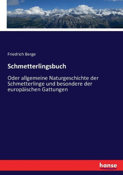 Cover for Berge · Schmetterlingsbuch (Book) (2020)