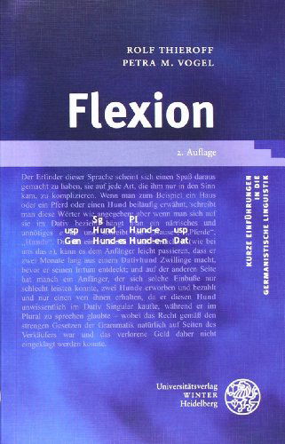 Cover for Thieroff · Flexion (Book) [German, 2., Aktualisierte Auflage. edition] (2012)