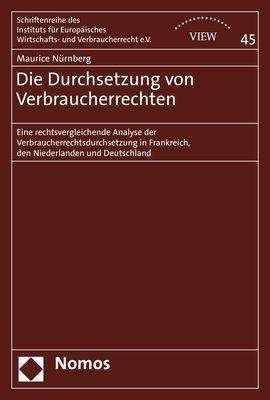 Die Durchsetzung von Verbrauch - Nürnberg - Livros -  - 9783848776177 - 16 de dezembro de 2020