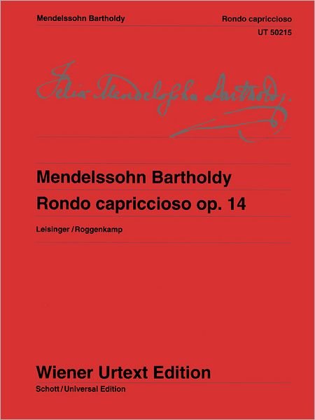 Cover for Mendelssohn Barthold · Rondo capriccioso (Sheet music) (1995)
