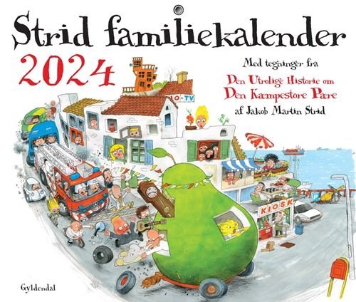 Cover for Jakob Martin Strid · Strid Familiekalender 2024 (Bog) [1. udgave] (2023)