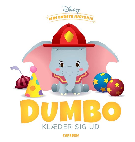 Min første historie: Min første historie - Dumbo klæder sig ud - Disney - Boeken - CARLSEN - 9788711981177 - 27 juni 2022