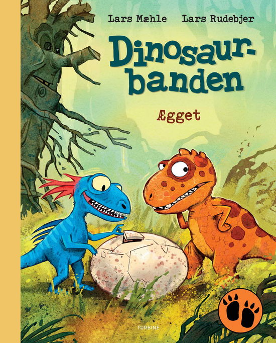 Cover for Lars Mæhle · Dinosaurbanden – Ægget (Hardcover Book) [1e uitgave] (2020)