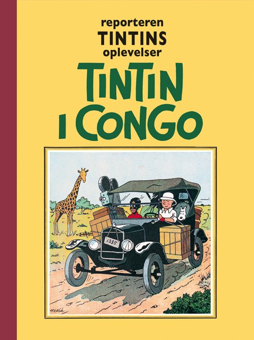 Cover for Hergé · Reporteren Tintins oplevelser: Reporteren Tintins oplevelser: Tintin i Congo (Inbunden Bok) [5:e utgåva] [Indbundet] (2012)