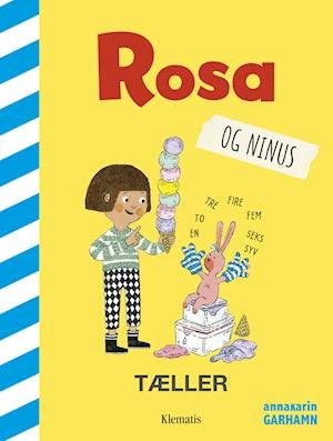 Rosa og Ninus tæller - Anna-Karin Garhamn - Books - klematis A/S - 9788771394177 - January 23, 2020