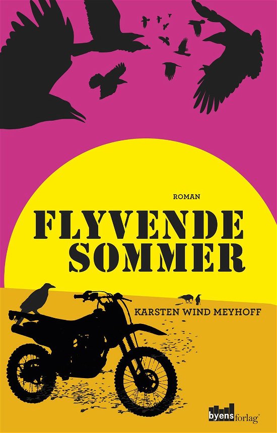Cover for Karsten Wind Meyhoff · Flyvende sommer (Sewn Spine Book) [1º edição] (2014)