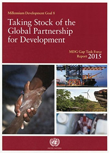 Cover for United Nations: Department of Economic and Social Affairs · Millennium Development Goals Gap Task Force report 2015: taking stock of the global partnership for development (Paperback Book) (2015)