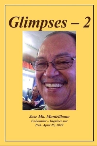 Cover for Montelibano Jose Ma. Montelibano · Glimpses-2 (Paperback Book) (2022)