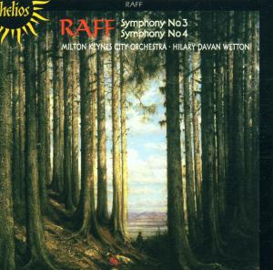 Raff Symphonies Nos 3  4 - Hilary Davan Wetton the Milto - Música - HELIOS - 0034571150178 - 23 de junho de 1999