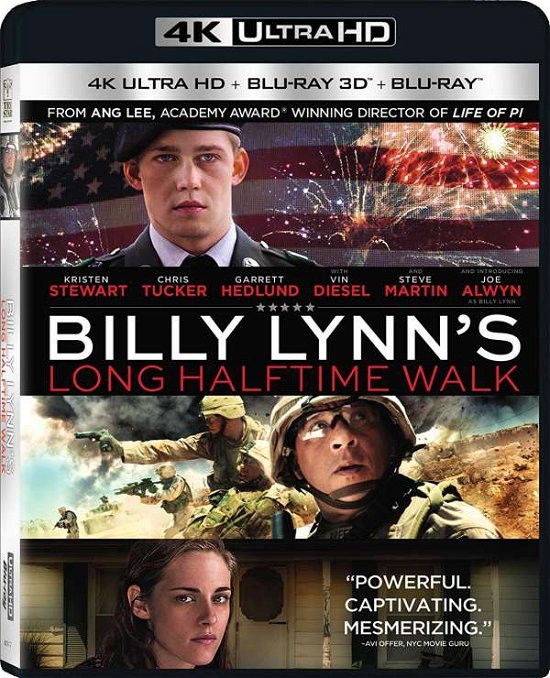 Cover for Billy Lynn's Long Halftime Walk (4K Ultra HD) (2017)