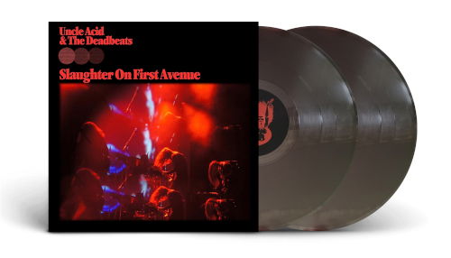 Cover for Uncle Acid &amp; The Deadbeats · Slaughter On First Avenue (2 LP Clear Black Vinyl) (LP) (2025)