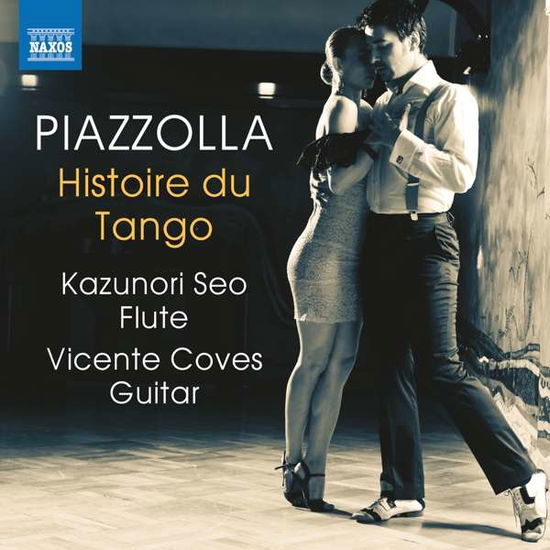 Cover for Kazunori Seo · Histoire Du Tango - Works for Flute and Guitar (CD) (2021)