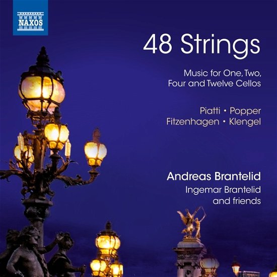 48 Strings - Music For One / Two / Four And Twelve Cellos - Andreas Brantelid - Muziek - NAXOS - 0747313430178 - 10 juni 2022