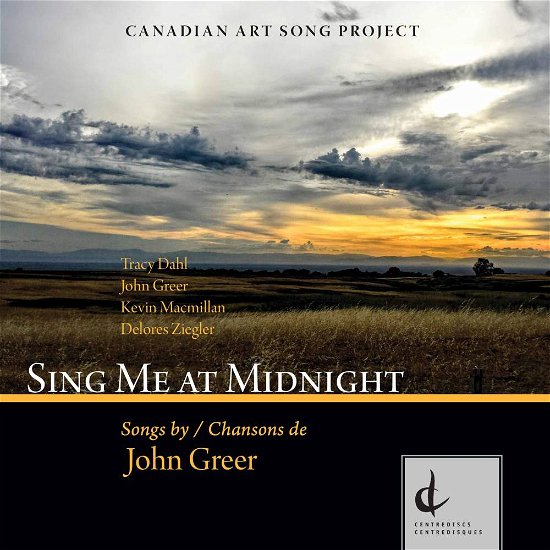 Cover for Greer / Dahl / Greer · Sing Me at Midnight (CD) (2017)