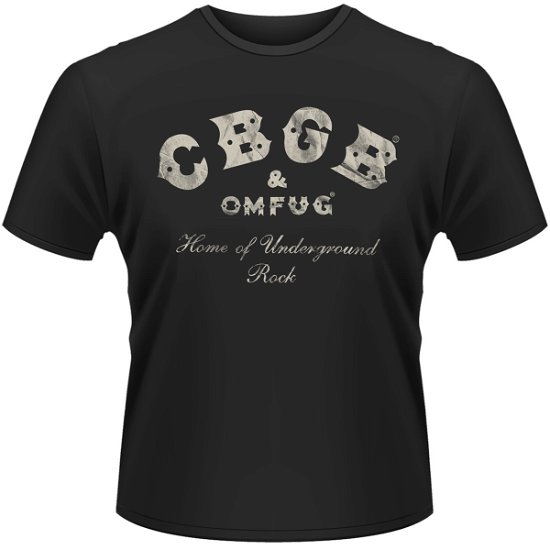 Cover for Cbgb · Underground Rock (T-shirt) [size XXL] [Black edition] (2015)
