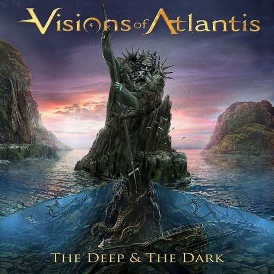 Cover for Visions Of Atlantis · Deep &amp; The Dark (CD) (2018)