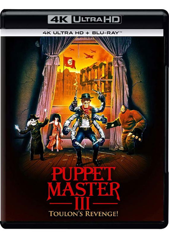 Cover for 4kuhd · Puppet Master 3: Toulon's Revenge (2-disc Collector's Edition) (4K UHD Blu-ray) (2023)