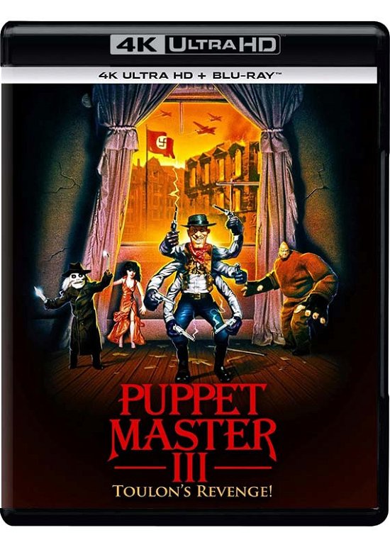 Cover for 4kuhd · Puppet Master 3: Toulon's Revenge (2-disc Collector's Edition) (4K Ultra HD) (2023)