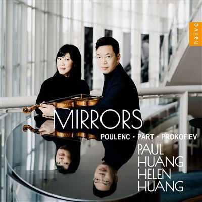 Cover for Paul Huang &amp; Helen Huang · Mirrors (CD) (2025)