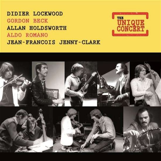 Cover for Didier Lockwood &amp; Gordon Beck &amp; All · Unique Concert (CD) (2020)