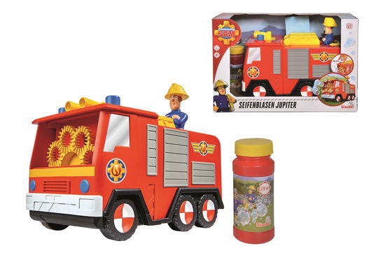 Cover for Fireman Sam · Brandmand Sam Jupiter sæbeboblebrandbil 20cm - Tysk version (Toys) (2021)