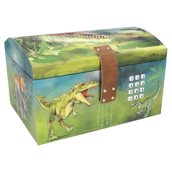 Cover for Dino World · Dino World - Treasure Chest With Code Sound And Light ( 0412115 ) (Toys)