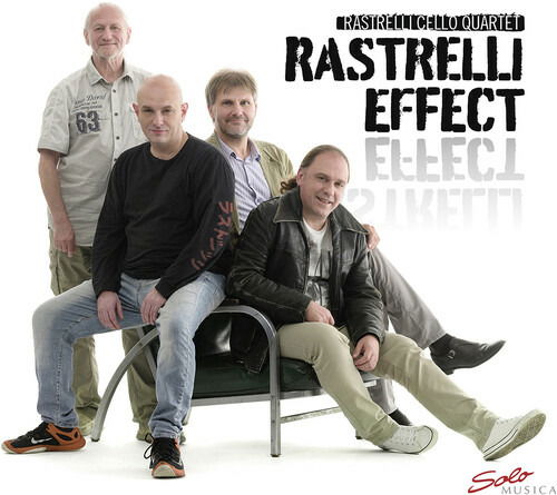 Cover for Rastrelli Cello Quartet · Degtyareff, Drabkin, Kraftzoff, Kravtsov &amp; Timofeev: Rastrelli Effect (CD) (2022)