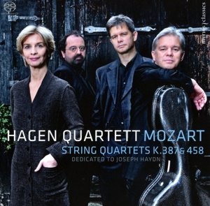 Mozart: String Quartets K.387 & 458 (Dedicated to Josep - Hagen Quartett - Musikk - MYRIOS - 4260183510178 - 27. oktober 2023