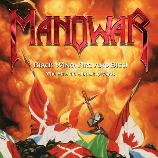 Cover for Manowar · Black Wind. Fire And Steel - The Atlantic Albums 1987-1992 (CD) [Japan Import edition] (2021)