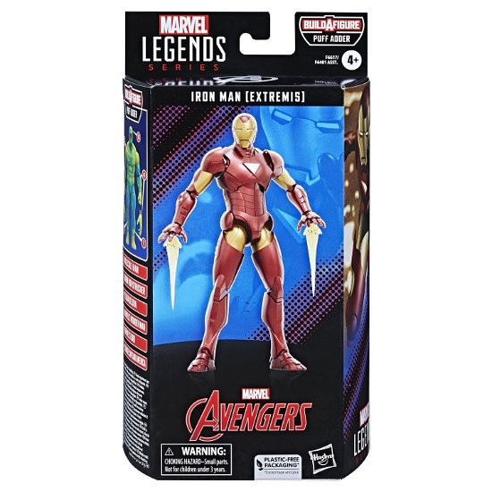 Cover for Hasbro · Marvel Legends Actionfigur Puff Adder BAF: Iron Ma (Legetøj) (2023)