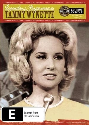 Cover for Tammy Wynette · Legendary Performances - Country Music Hall of Fame (DVD) (2009)