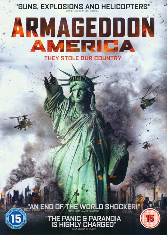 Cover for Armageddon America (DVD) (2018)