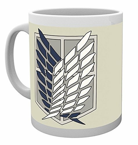 Cover for P.Derive · ATTACK ON TITAN - Mug - 300 ml - Badge (Spielzeug) (2020)