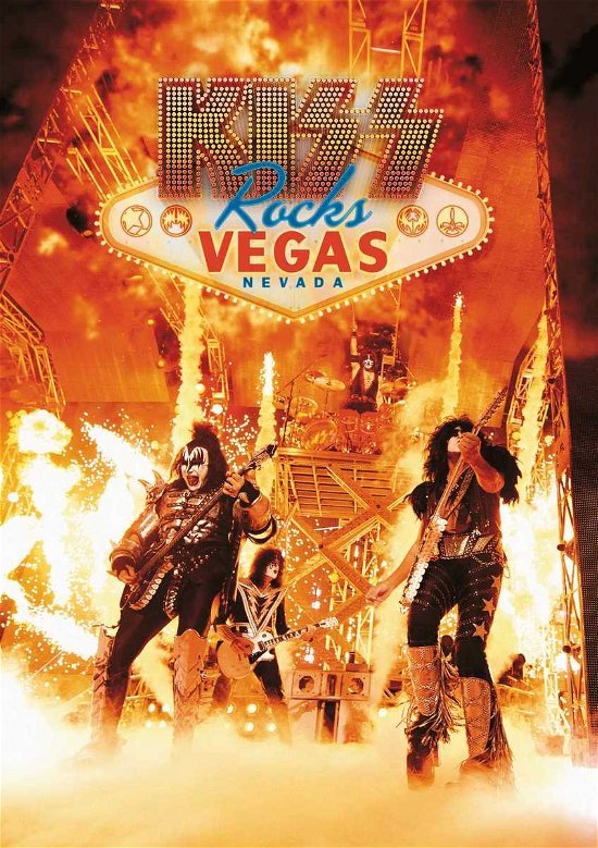 Cover for Kiss · Rocks Vegas (DVD) (2016)