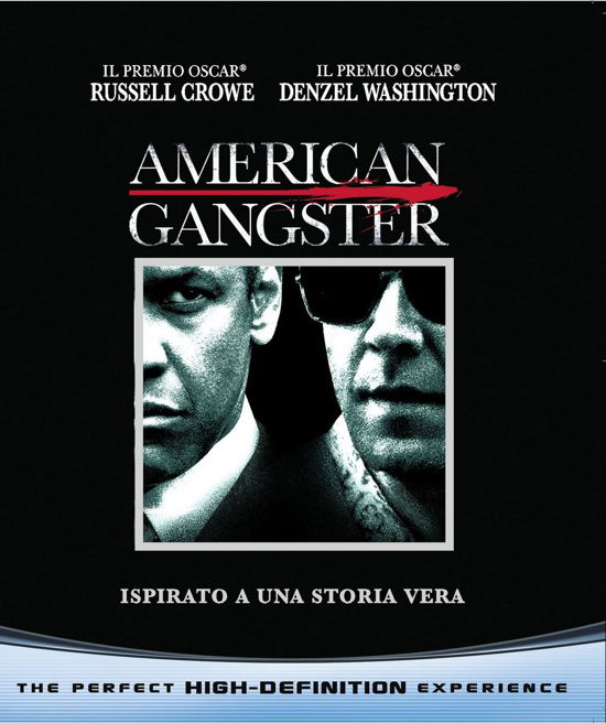 Cover for Jay-z,rza,armand Assante,josh Brolin,russell Crowe,cuba Gooding Jr.,carla Gugino,john Hawkes,ted Levine,john Ortiz,marc Streitenfeld,denzel Washington · American Gangster (Blu-Ray) (2009)