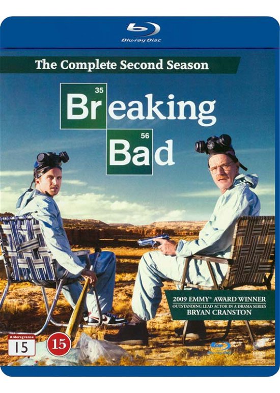 Cover for Breaking Bad · Season 2 (Blu-ray) (2014)