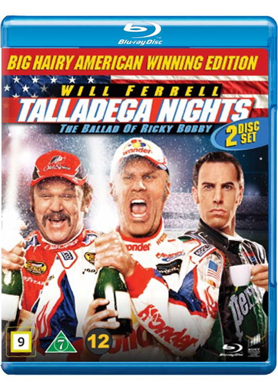 Talladega Nights - The Ballad Of Ricky Bobby - Will Ferrel / Sacha Baron Cohen / John C. Reilly - Filmy - SONY DISTR - FEATURES - 5051162370178 - 27 października 2016