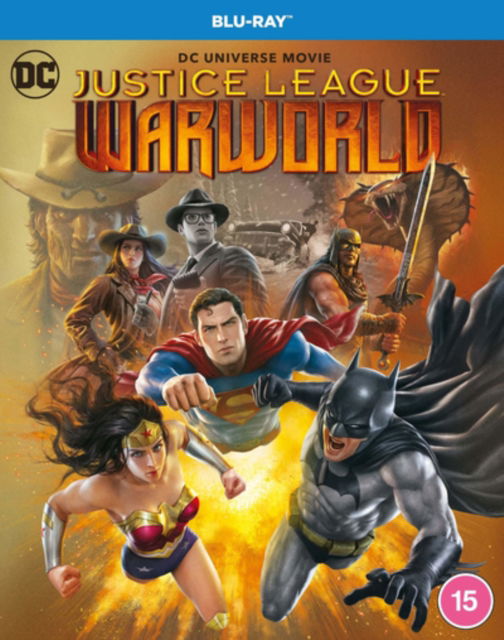 Cover for Justice League Warworld BD · Justice League Warworld (Blu-Ray) (2023)