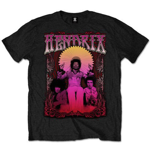 Jimi Hendrix Unisex T-Shirt: Ferris Wheel - The Jimi Hendrix Experience - Fanituote - ROFF - 5055295362178 - keskiviikko 14. tammikuuta 2015