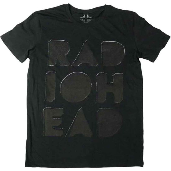 Radiohead Unisex T-Shirt: Note Pad (Debossed) - Radiohead - Gadżety -  - 5056368676178 - 