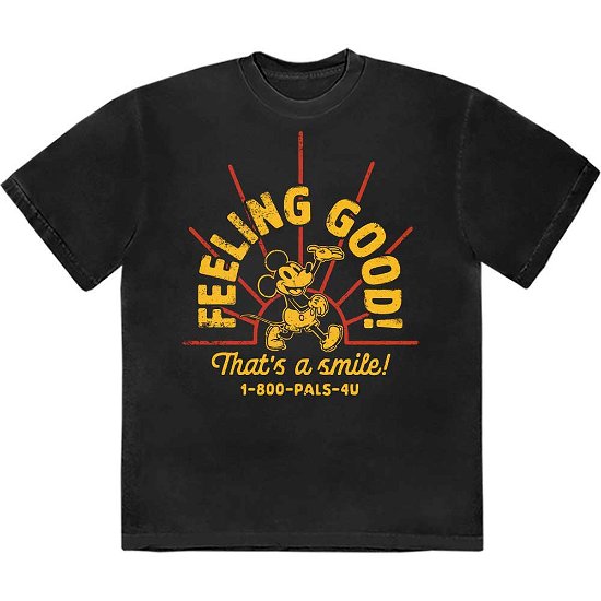 Mickey Mouse Unisex T-Shirt: Feeling Good - Mickey Mouse - Fanituote -  - 5056737227178 - 