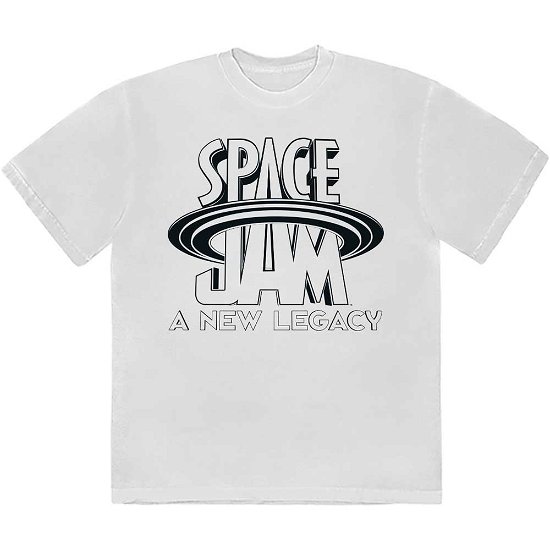 Space Jam  Unisex T-Shirt: Space Jam 2 B&W Logo - Space Jam - Marchandise -  - 5056737230178 - 