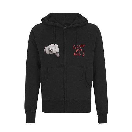 Cover for Metallica · Cliff Burton Fists (Hoodie) [size M] [Black edition] (2018)