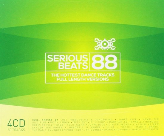 Cover for Serious Beats 88 (CD) (2017)