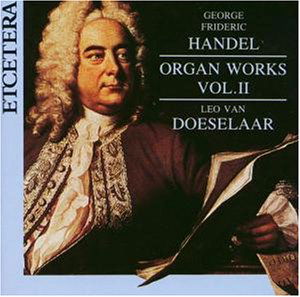 Organ Music Vol.2 - G.F. Handel - Musique - ETCETERA - 5425008374178 - 10 octobre 2014