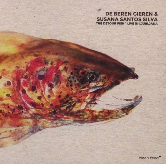 Cover for De Beren Gieren · The Detour Fish Live In Ljubljana (CD) (2015)