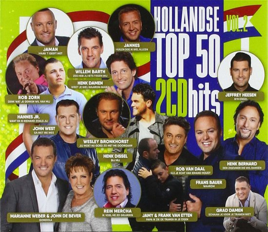 Hollandse Hits Top 50 2 - V/A - Musik - ROOD HIT BLAUW - 8713092851178 - 22. november 2019