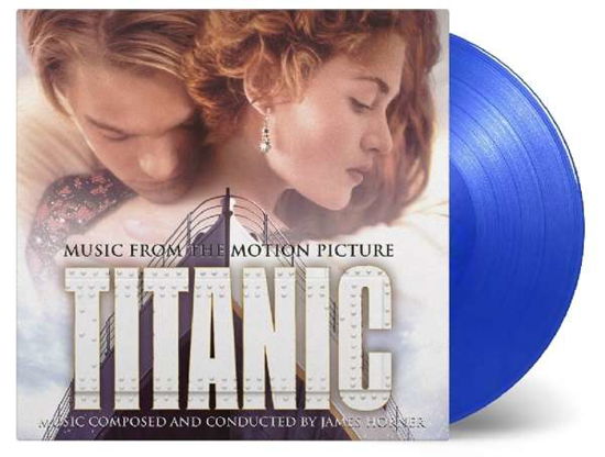 Cover for Horner James / OST · Titanic (Limited Edition Individually Numbered) (Transparent Blue Vinyl) (LP) [Coloured edition] (2018)