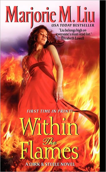 Cover for Marjorie M. Liu · Within the Flames: a Dirk and Steele Novel - Dirk &amp; Steele Series (Paperback Book) (2011)